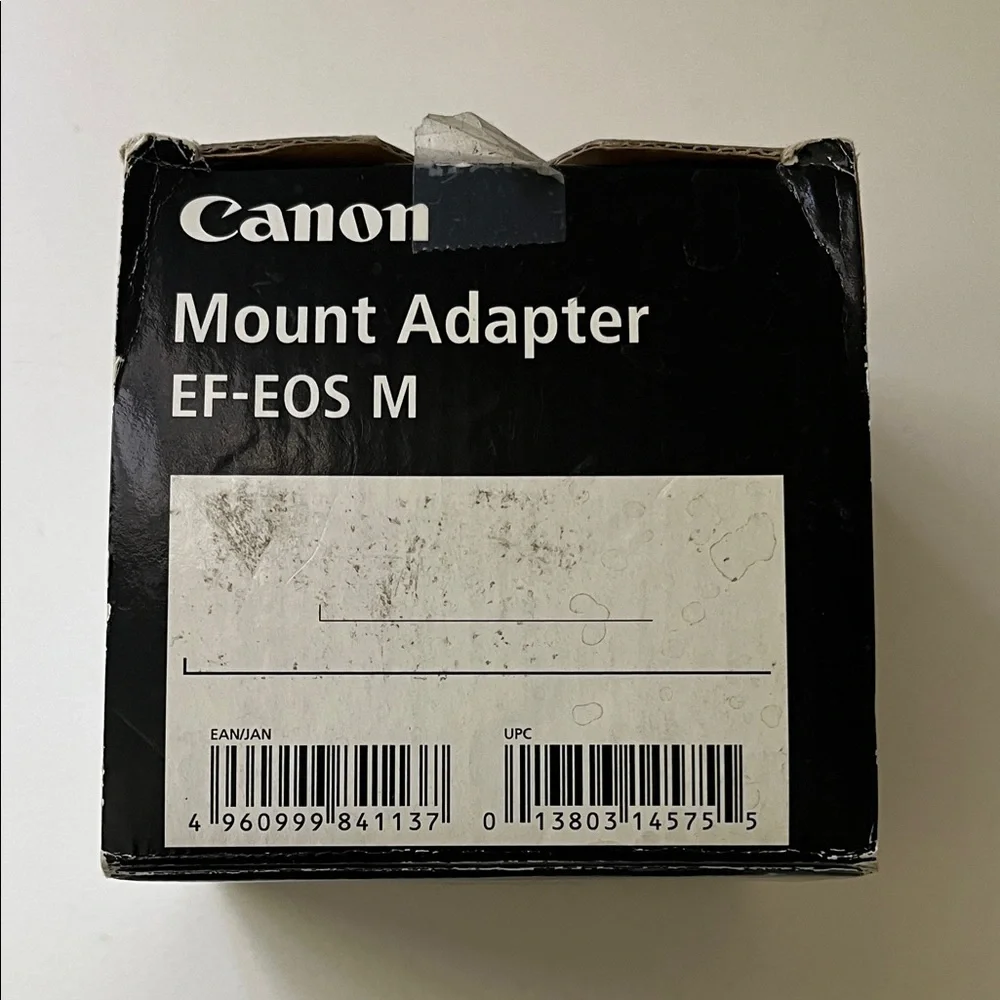 Canon EF-EOS M Mount Adapter